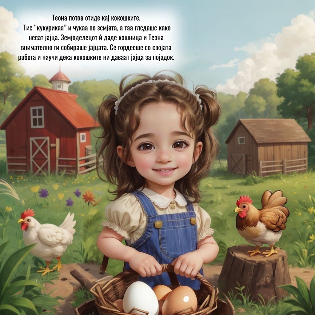 (Името на вашето дете) и Авантурите на фармата - 6