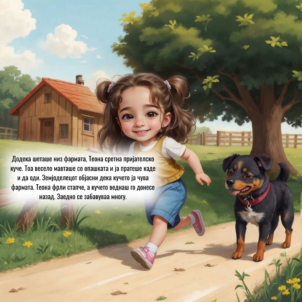 (Името на вашето дете) и Авантурите на фармата - 7
