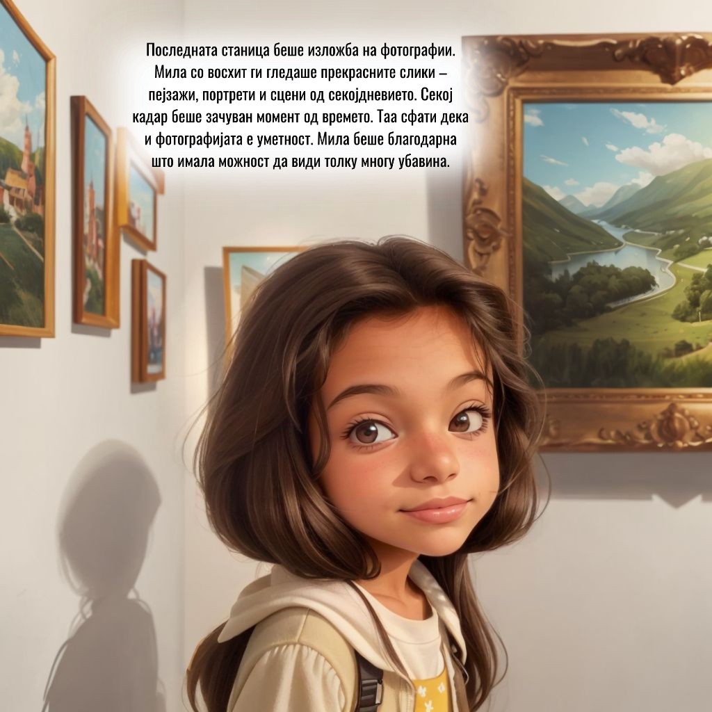 (Името на вашето дете) И Авантурите во светот на уметноста - 12