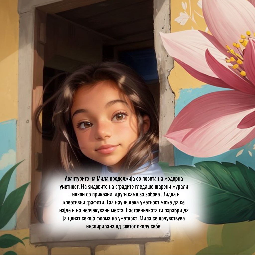 (Името на вашето дете) И Авантурите во светот на уметноста - 11
