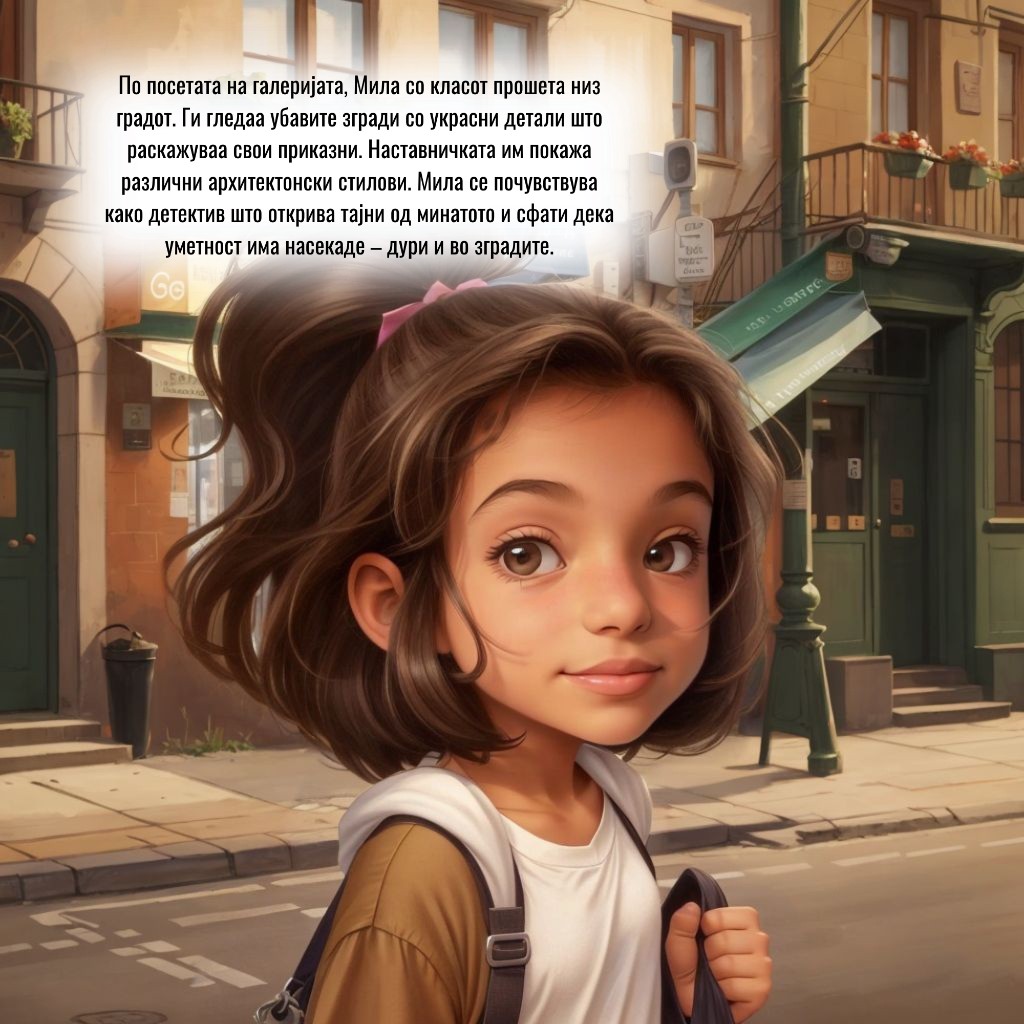 (Името на вашето дете) И Авантурите во светот на уметноста - 8