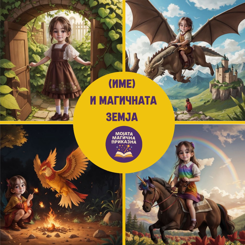 (Името на вашето дете) и Магичната Земја - 2