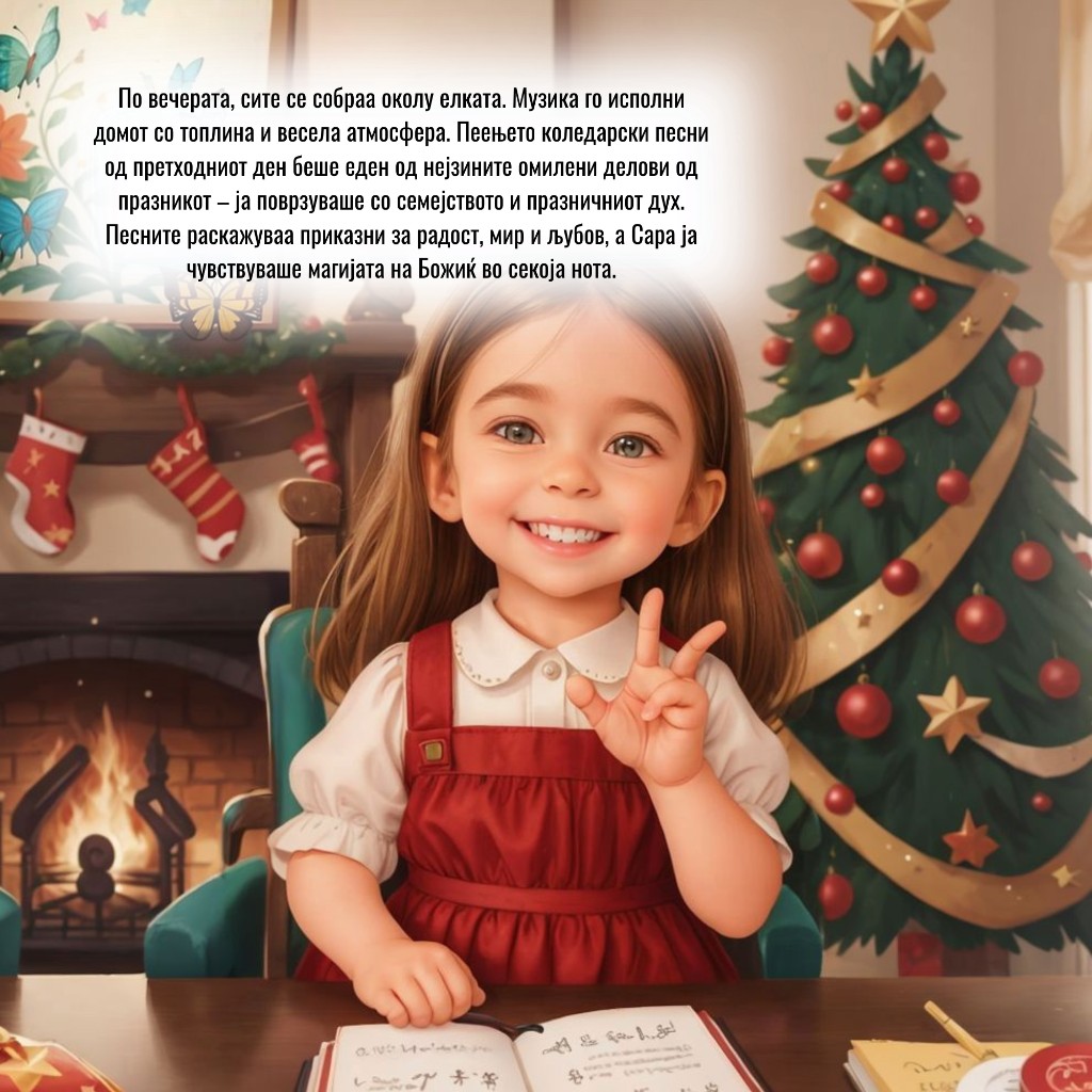 (Името на вашето дете) и магијата на Божиќ - 14
