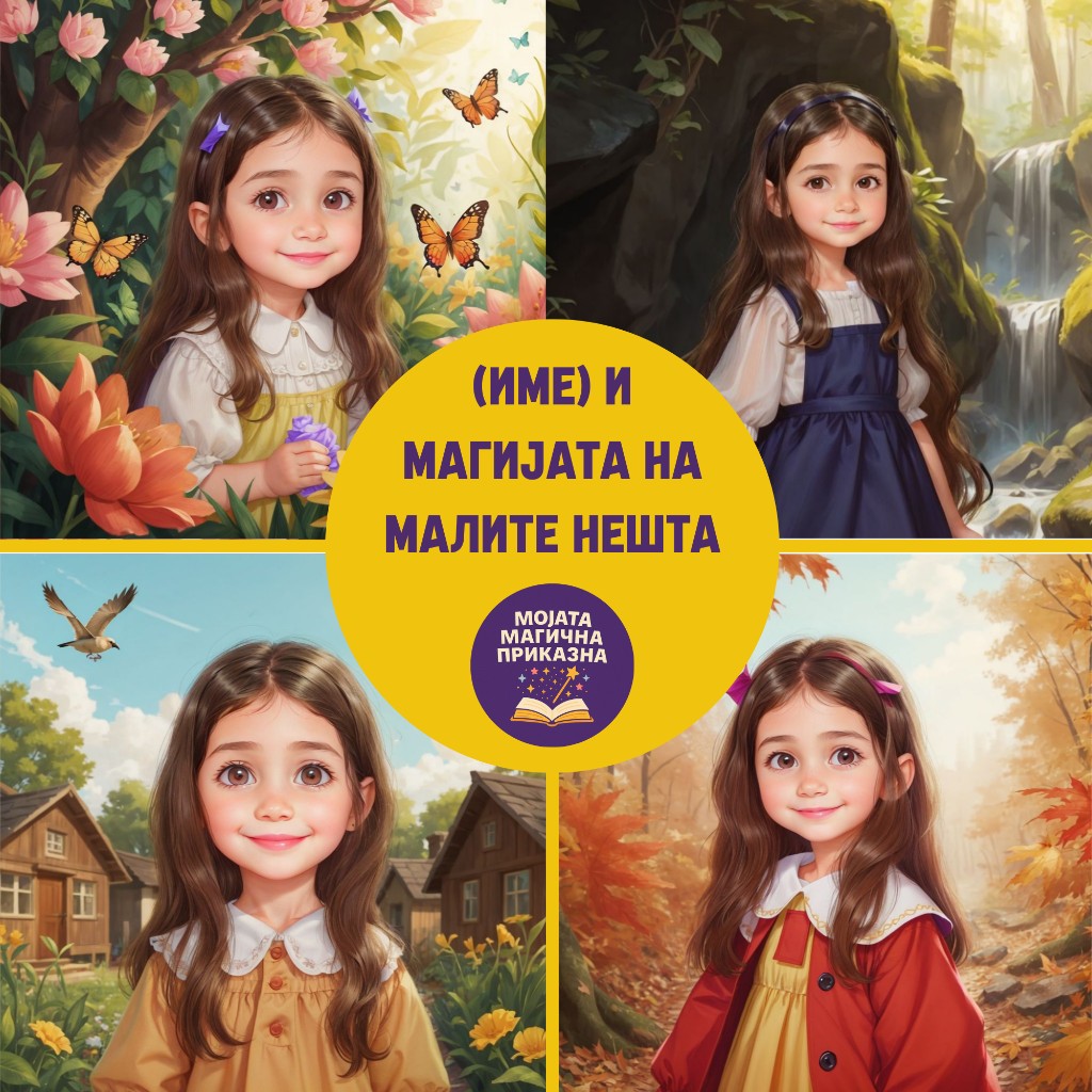 (Името на вашето дете) и Магијата на малите нешта