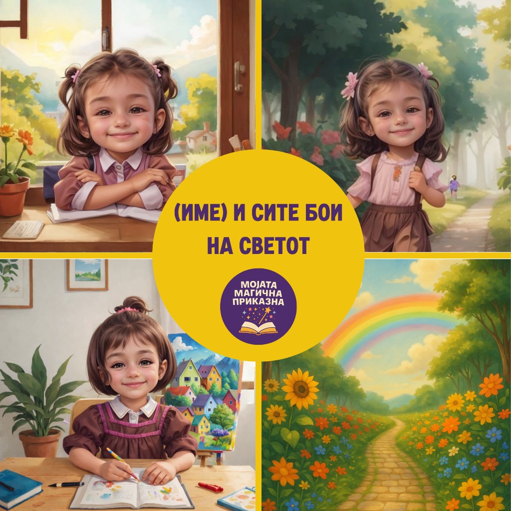 (Името на вашето дете) и сите бои на светот - 2