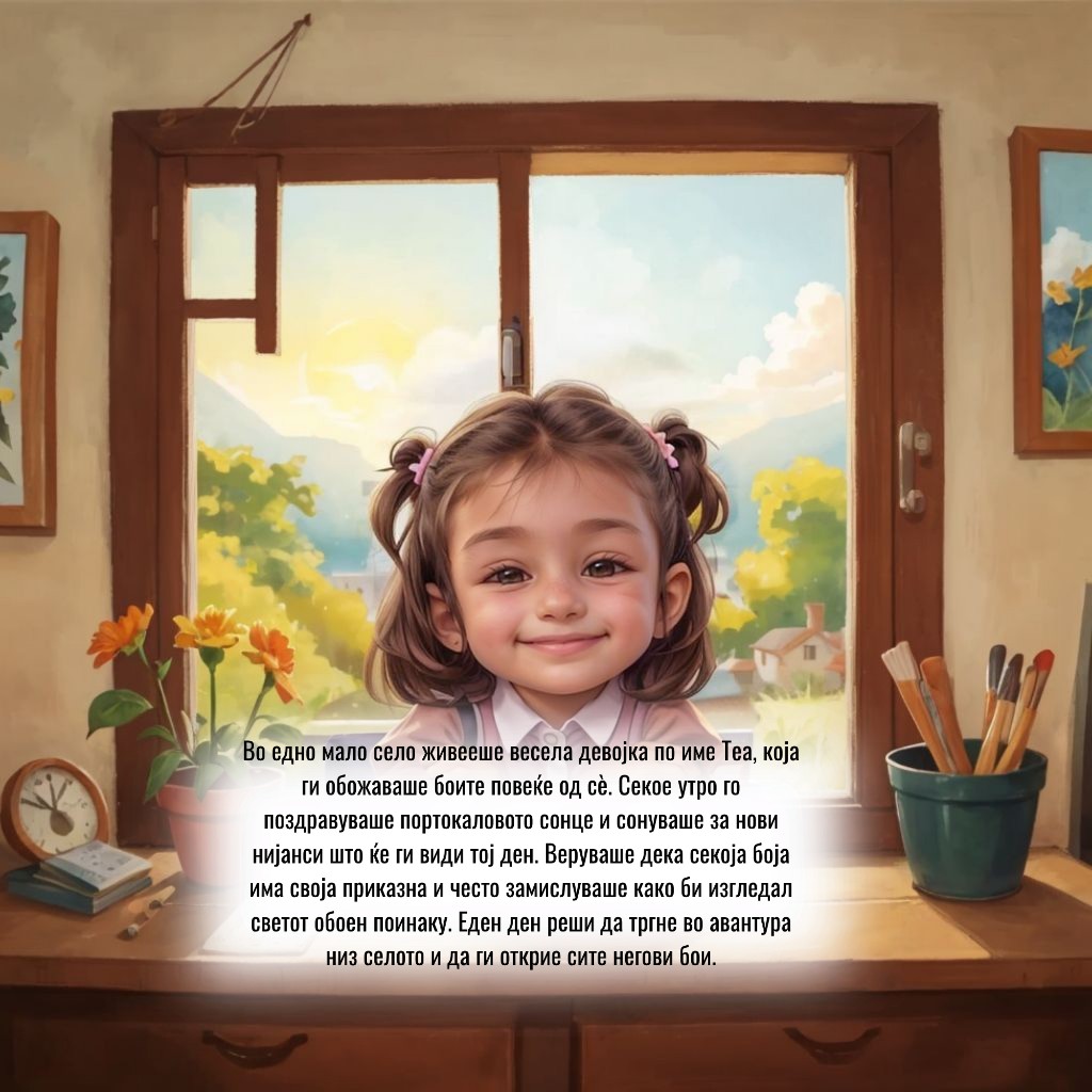 (Името на вашето дете) и сите бои на светот - 3